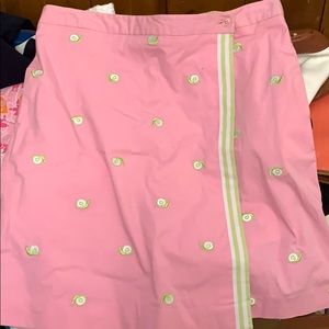 Lilly pulitzer snail Skort